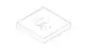 DORNBRACHT-Rosette-fuer-Waschtisch-Stand-ERSATZTEILE-092767013-60-x-60-x-9-mm-Chrom-092767013-00 gallery number 1